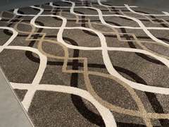 PREMIUM MODERN CARVED  DESIGN RUG 8x11
