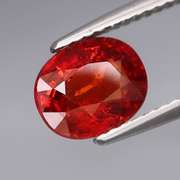 Fiery 2.28ct red orange Spessartite Garnet