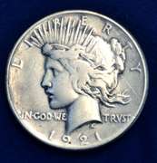 1921 Peace Dollar Circulated