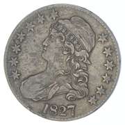 1827 Capped Bust Half Dollar - 109 - R4