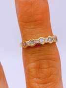 14kt Gold Diamond Band Ring