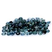 Multi-hue 6.95ct natural blue Sapphire set
