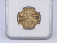 MS70 2008-W $25 American Gold Eagle - 1/2 Oz .999 Fine Gold - NGC