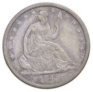 1845-O Seated Liberty Half Dollar