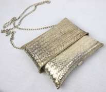 Sterling Silver Signed Plate Purse
