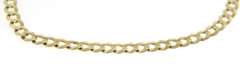 Elegant Yellow Gold Curb Link Bracelet