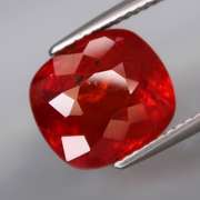 Impressive 7.38ct red orange Spessartite Garnet