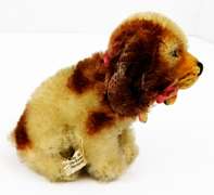 Vintage Steiff Cockie Mohair Dog, US Zone Germany