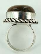 Silver and Natural Stone Rings