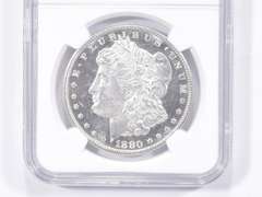 MS64 DPL 1880-S Morgan Silver Dollar Stacks W 57th St Collection - NGC