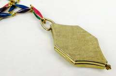 Vintage Schiaparelli Pendant Watch & Chain, Runs