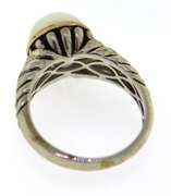 Sterling Silver Pearl Ring
