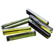 Rich! 6 piece 13.48ct bi-color uncut Tourmaline set