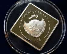2010 Republic Of Palau 10 Dollar Richelieu