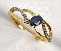 Pleasing Sapphire Ring