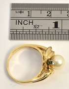 Feminine Pearl Ring