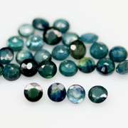 Multi-hue 6.48ct natural blue Sapphire set