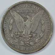 Very sharp 1892-S Morgan Silver Dollar in XF. Key date
