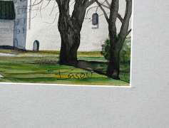 Collectible Nikolay Basov Original Watercolor