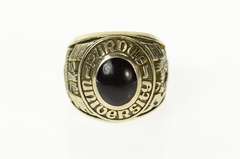 10K White Gold 1972 Purdue University Engineering Class Ring
