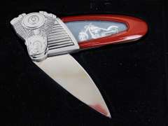 Motorcycle Engine Knife, Mint in Box