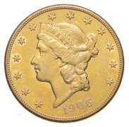 1906-S $20 Liberty Head Gold Double Eagle