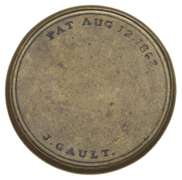 1862 George Washington Encased Postage