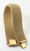 Outstanding Heavy 14K Woven Bracelet