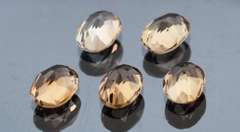 Gorgeous oval cut 8.17ct Imperial Topaz set