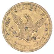 1861 $5 Liberty Head Gold Half Eagle