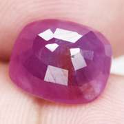 Giant 6.78ct collectors UNHEATED Ruby from Mozambique