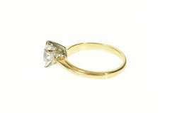 14K Yellow Gold Heart Cubic Zirconia Travel Engagement Ring