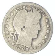 1896-O Barber Quarter