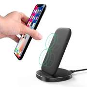 Dual Coils Wireless Charger Pad Phone Holder