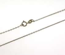 Sterling Silver Signed Chain Necklace