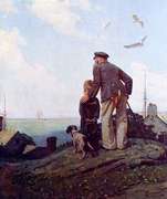 Norman Rockwell, Looking Out To Sea