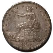 1873 S US Trade Dollar