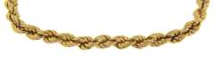 Great 18kt Yellow Gold Rope Bracelet