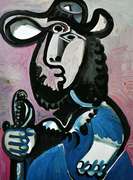 Pablo Picasso, Musketeer With Sword