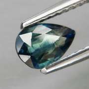 Unheated! Australian! 1.06ct blue green Sapphire