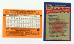 2 Cal Ripken, Jr. Baseball Cards