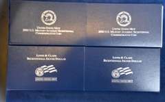 Lot OF 4 2002 Commemorative Silver Dollar