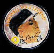 Cal Ripken, Jr 2001 .999 Silver Eagle Colorized Coin