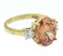 Sterling Silver Gymstone Ring