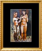 Pablo Picasso, Two Standing Nudes
