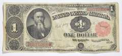 1891 $1 United States Treasury Note - Large Note