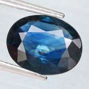 Rare full blue 1.86ct heated only Australian Sapphire