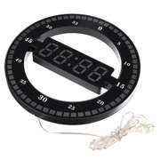12 Inch LED Ring Wall Clock Automatic Photosensitive