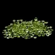 Brilliant 5.78ct set of matched diamond cut Peridot