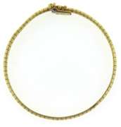 Graceful Omega Yellow Gold Bracelet